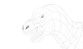 用数字画一只龙 用数字画一只龙