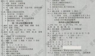 期末冲刺100分语文 期末冲刺100分语文